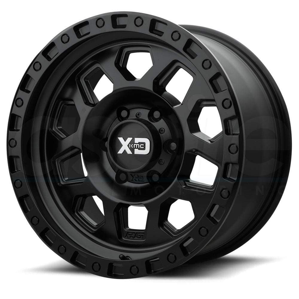 XD Series by KMC Wheels XD132 RG2 Black Wheel Chromium (hexavalent compounds) (17 x 8. inches /6 x 106 mm, 25 mm Offset)