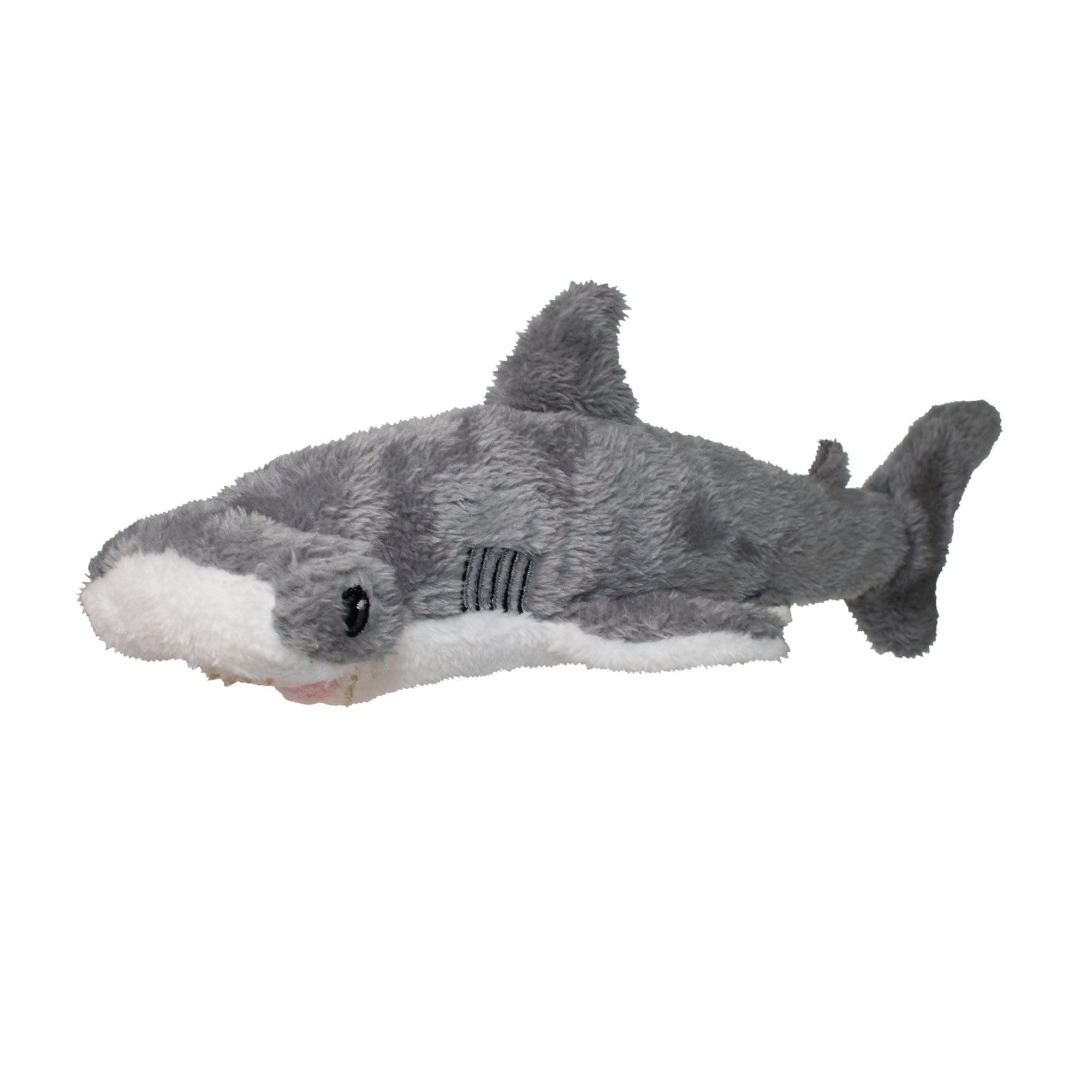 Hammerhead Shark from Deluxebase. Small 31cm Soft Plush Animals made from Recycled Plastic Bottles. Eco-Friendly Cuddly Gift for Kids and Cute Stuffed Animal Toy for Toddlers.