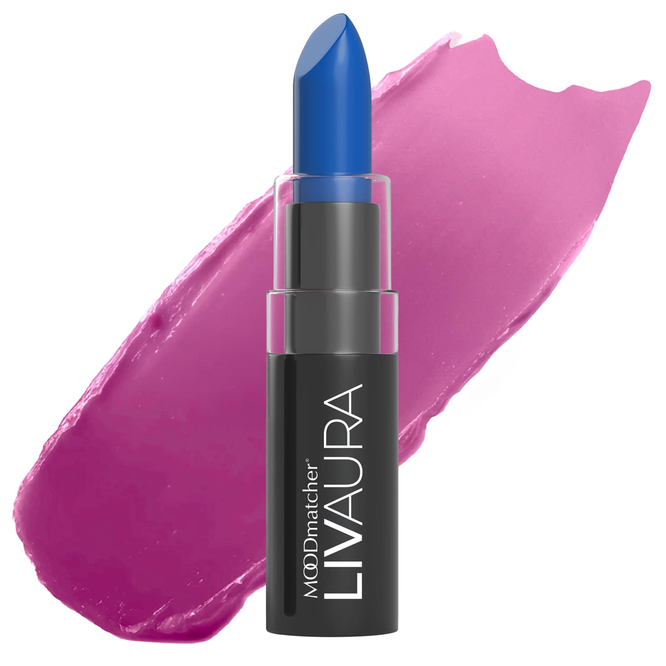 LIVAURA Long Lasting Lipstick for Women – Color Changing Moisturizing Cream Lipsticks, Smudge Proof Lip Stick, Easy to Apply Lip Makeup, Made in USA (Dark Blue)