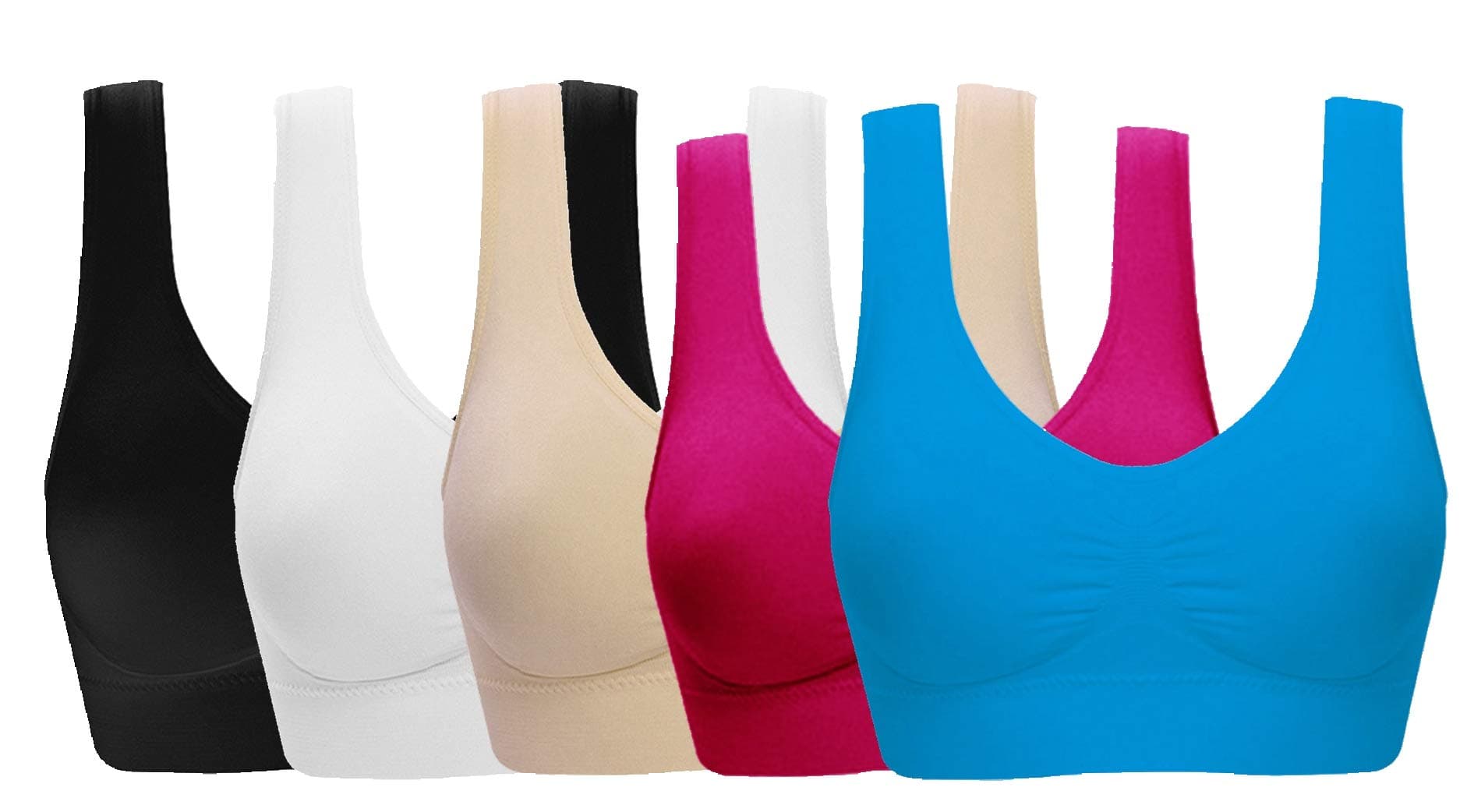 Hiking GrilWomen's Comfort Workout Sports Bra Low-Impact Activity Sleep Bras