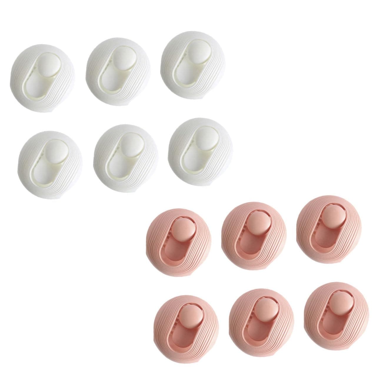 PRETYZOOM Mattress Gripper Clips Quilt Cover Holder Reusable Duvet Pins No Needle Random Color