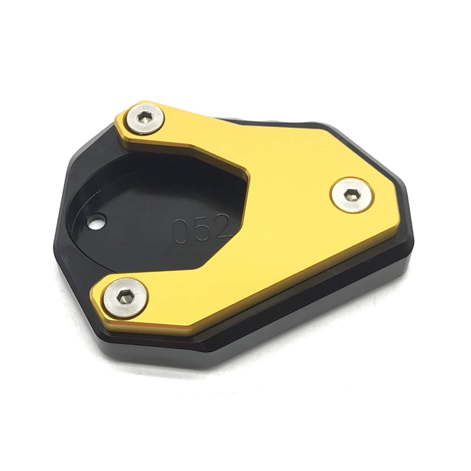 For Ka-wasaki For NI-NJA 400 Z400 For V-ersys 650 Motorcycle Foot Side Stand Extension Enlarger Pad Support Frame Plate Support Plate (Color : 4)