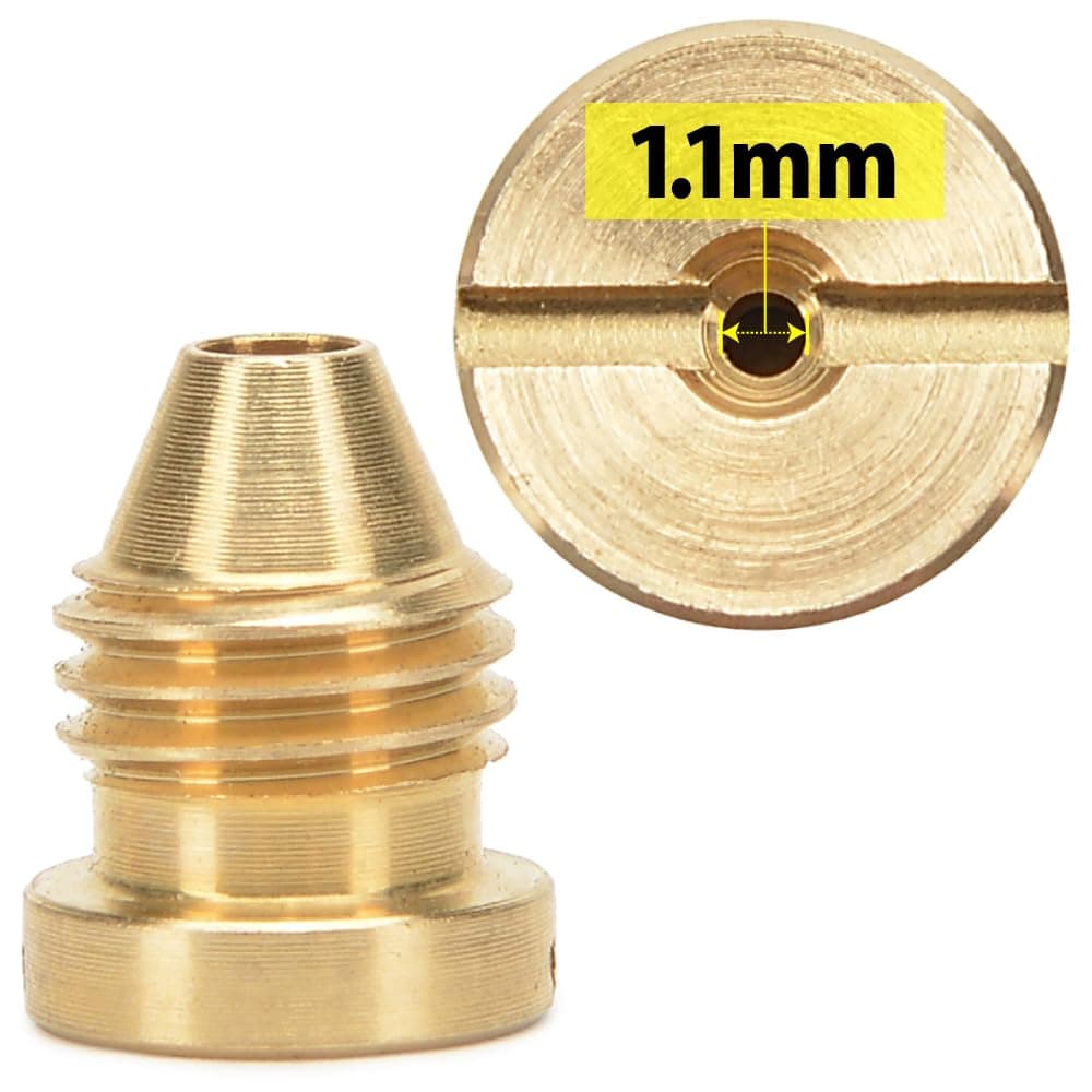 MJJC Foam Cannon Orifice Nozzle (1.1mm Orifice Nozzle for Under 1595 PSI Pressure Washer)