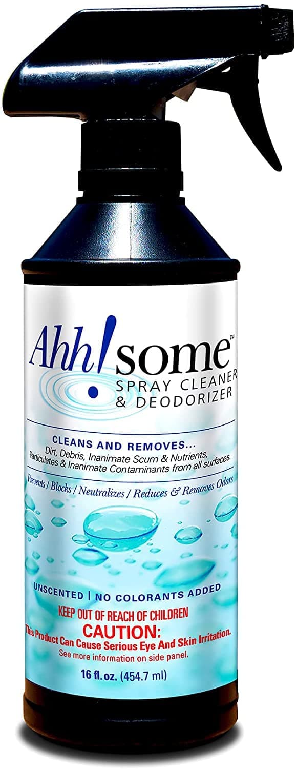 Ahh-Some Hot Tub & Spa Shell Cleaner | Removes Gunk and Grime from Hot Tub Cover, Shell, Surface | Hot Tub Maintenance & Cleaning Chemicals | Foam Free Spray Cleaner 16 oz