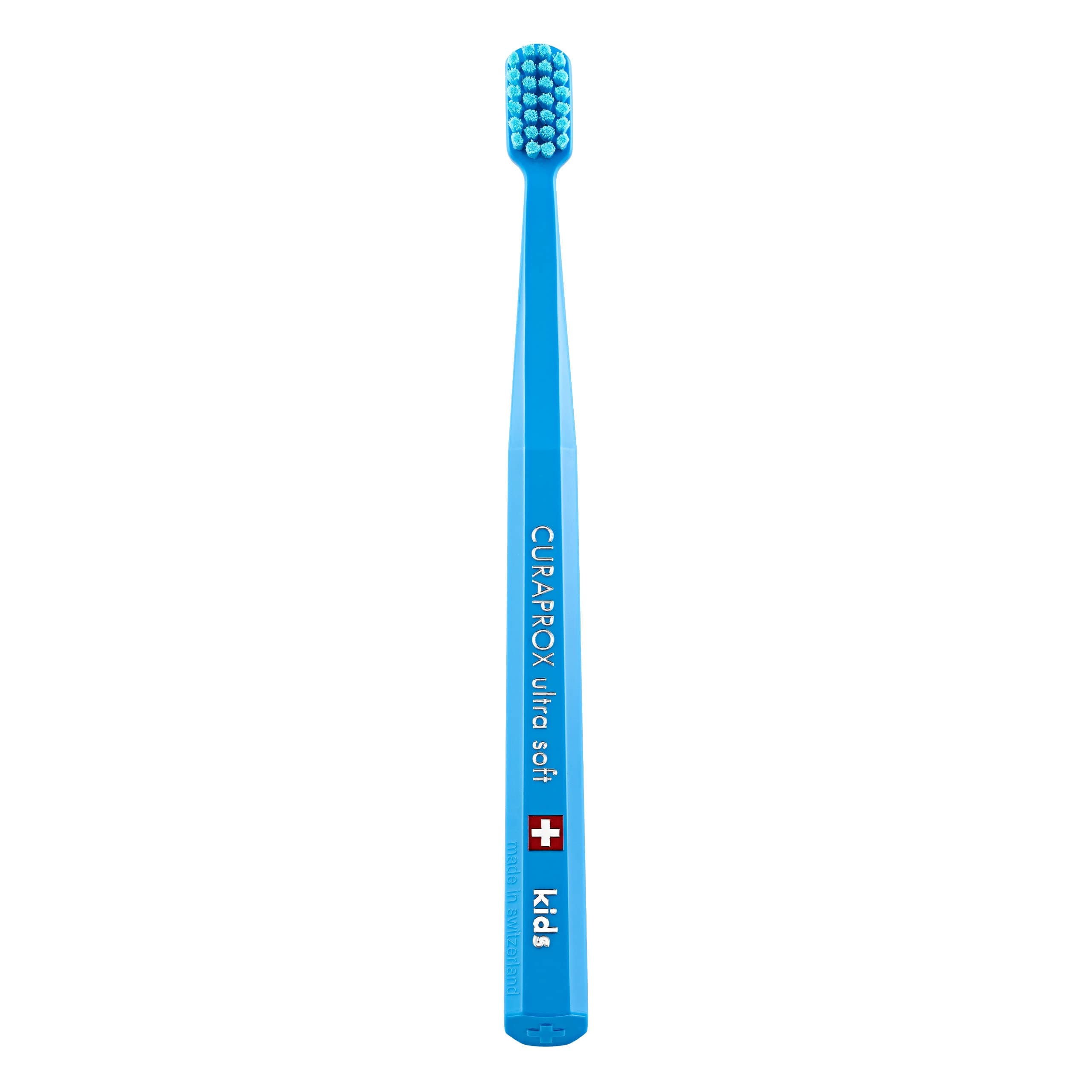 Curaprox Childrens Toothbrush for 4+ Years - Ultra-Soft Kids Toothbrush with 5500 Ultra-Soft CUREN Bristles.
