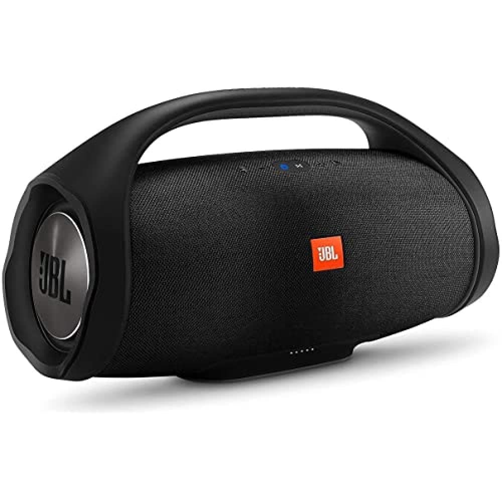 JBL Boombox Wireless Bluetooth Speaker with Indoor and Outdoor Modes – Waterproof – Siri and Google Compatible – Black