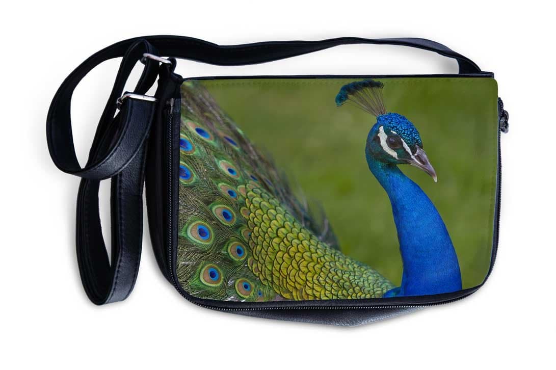 Shoulder Bag Sling Bag Handbag Purse With Adjustable Strap - Peacock