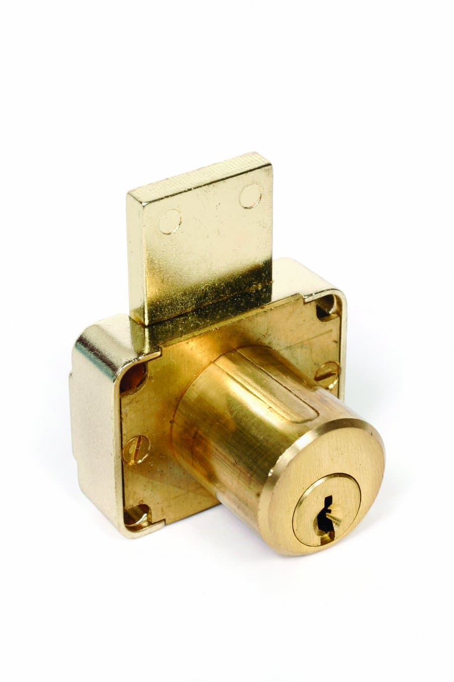 CCL Security 00129 Pin Tumbler Drawer Cast Cam Lock, Keyed: MKY M8003(KD), B15760, US26D Finish