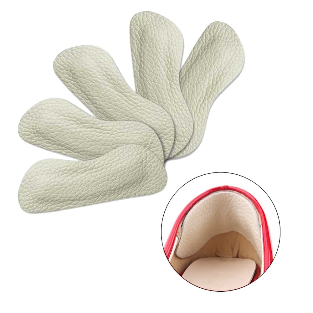 40Pcs Leather Heel Grips Heel Shoe Inserts Heel Pads for Shoes Anti Slip Unisex