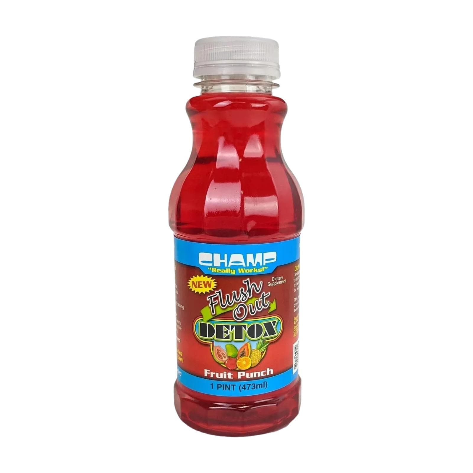 Flush Out Detox Drink - Fruit Punch 16 oz