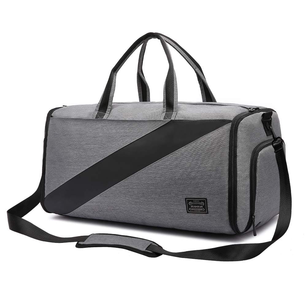 carryon garment bag, convertible suit travel bag with shoe compartment suit duffle bag with shoulder strap for men&women