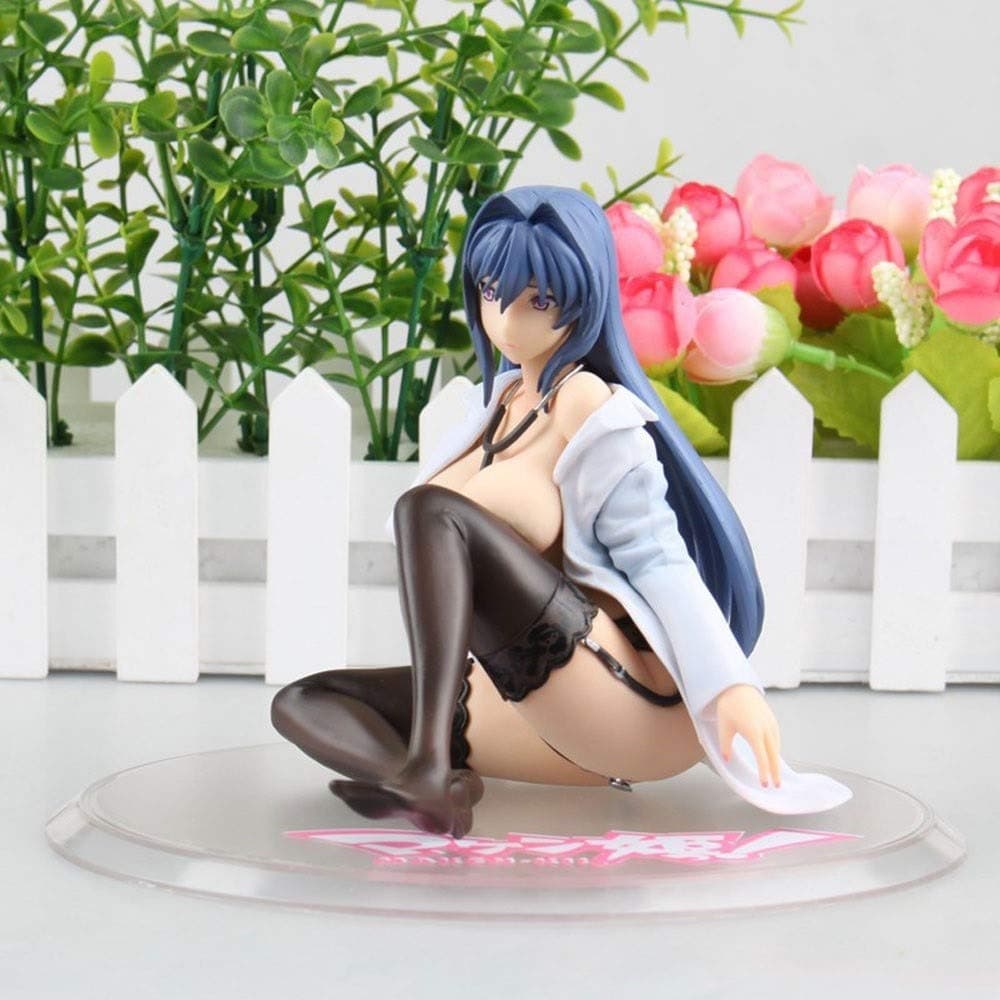 QTRT Maken-ki Nijo Aki 1/7 Removable Limited Edition PVC Anime Cartoon Game Character Model Statue Figure Toy Collectibles Decorations Gifts Favorite By Anime Fan