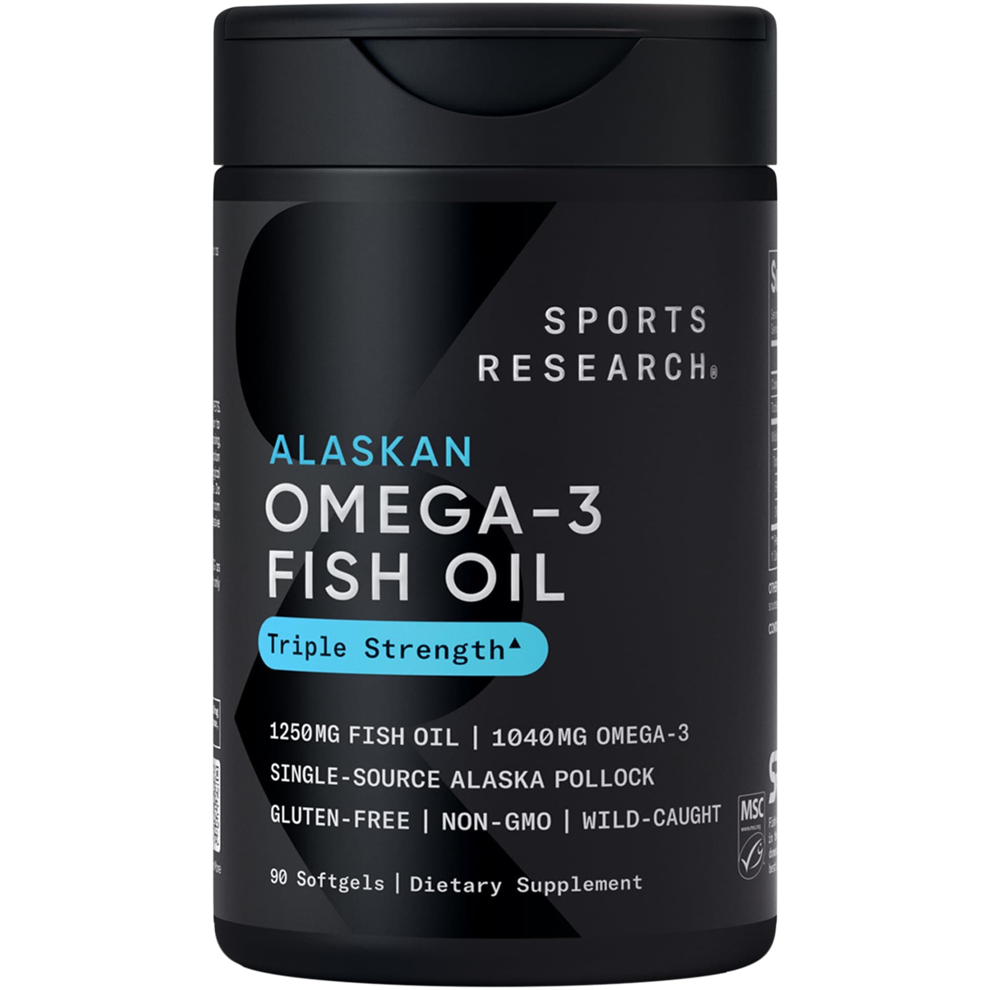 Sports Researchtriple Strength Omega 3 Fish Oil