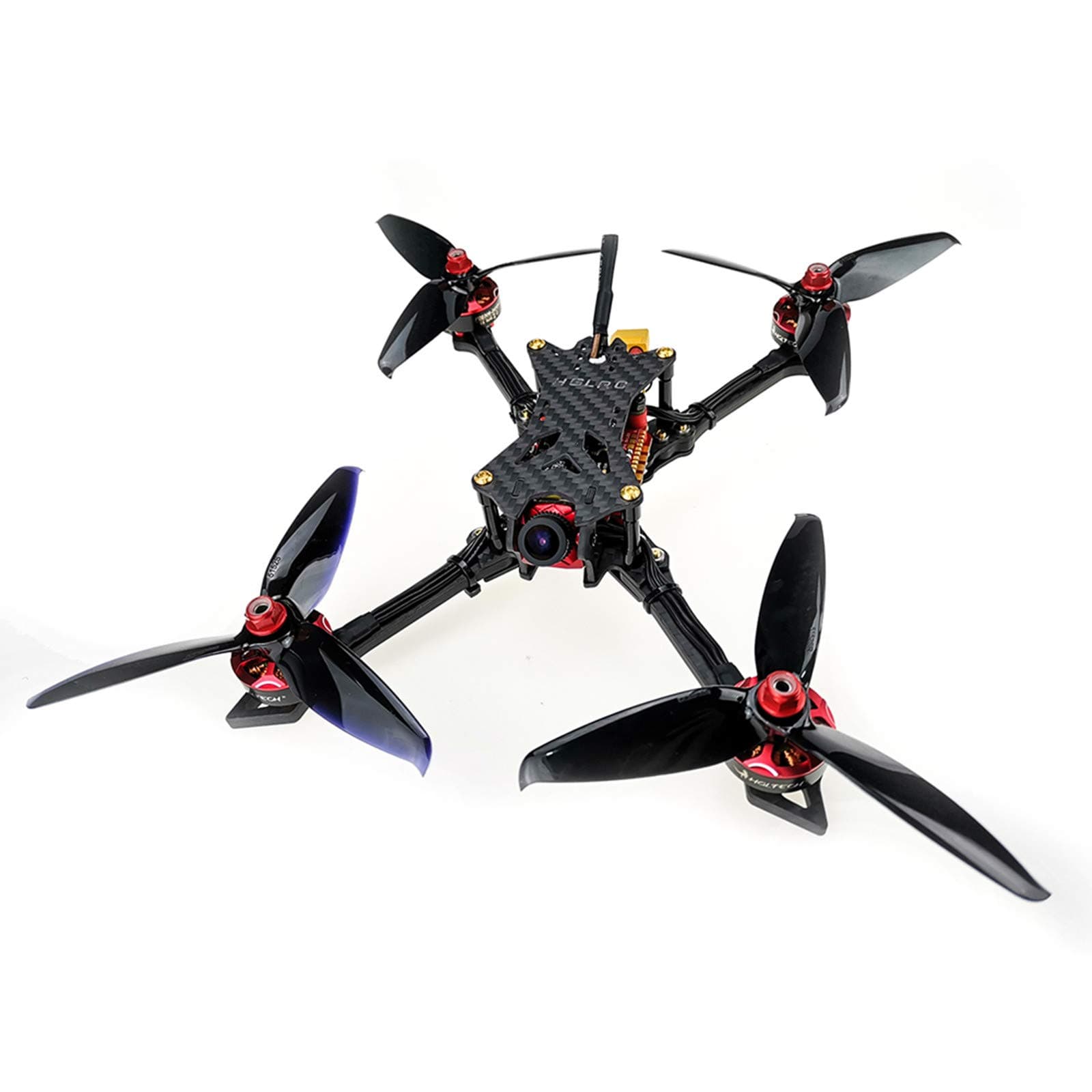 HGLRC Batman220 5 inch FPV Racing Drone F7 Flight Controller 2306 2450KV Brushless Motor 5mm Carbon Fiber Aircraft Frame Kit 800mW VTX Video Transmitter Quadcopter