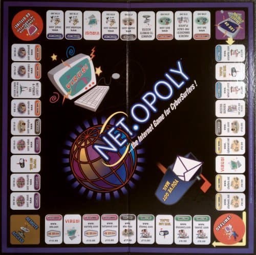 NET.OPOLY the Internet Game for CyberSurfers by Herbko International