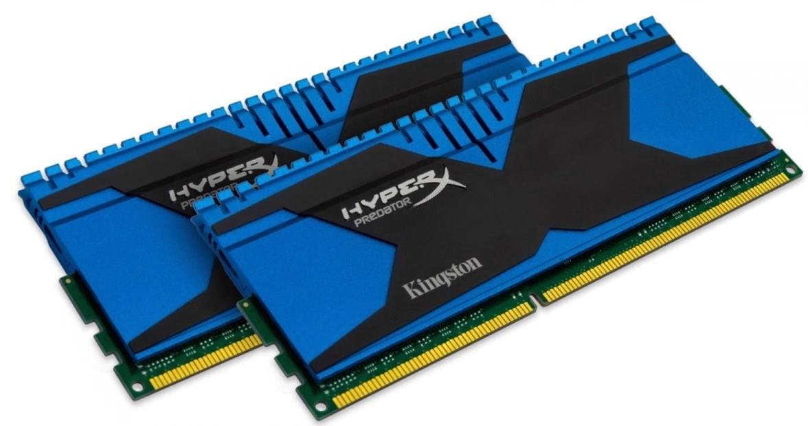Kingston Technology HyperX Predator 8GB Kit (2x4GB) 2666MHz DDR3 CL11 DIMM Motherboard Memory XMP T2 Series KHX26C11T2K2/8X