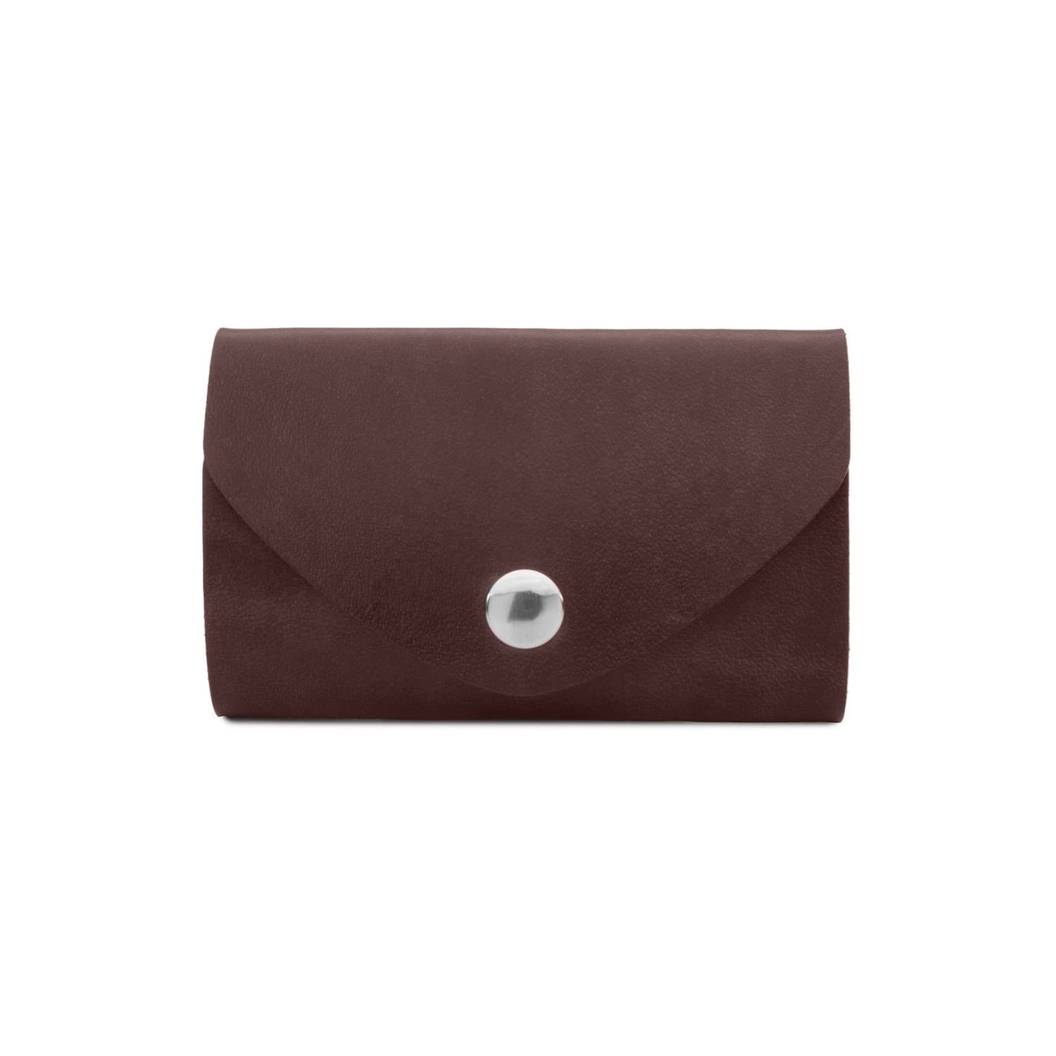 Ezra Arthur Snap Pouch Wallet | Malbec