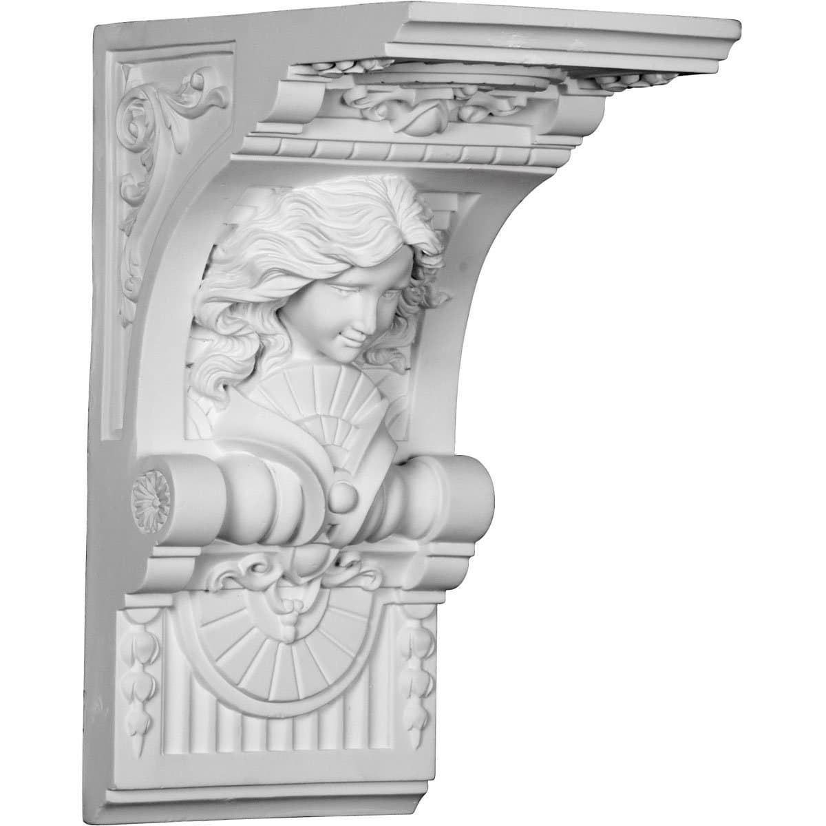 COR08X06X12HE Corbel, White