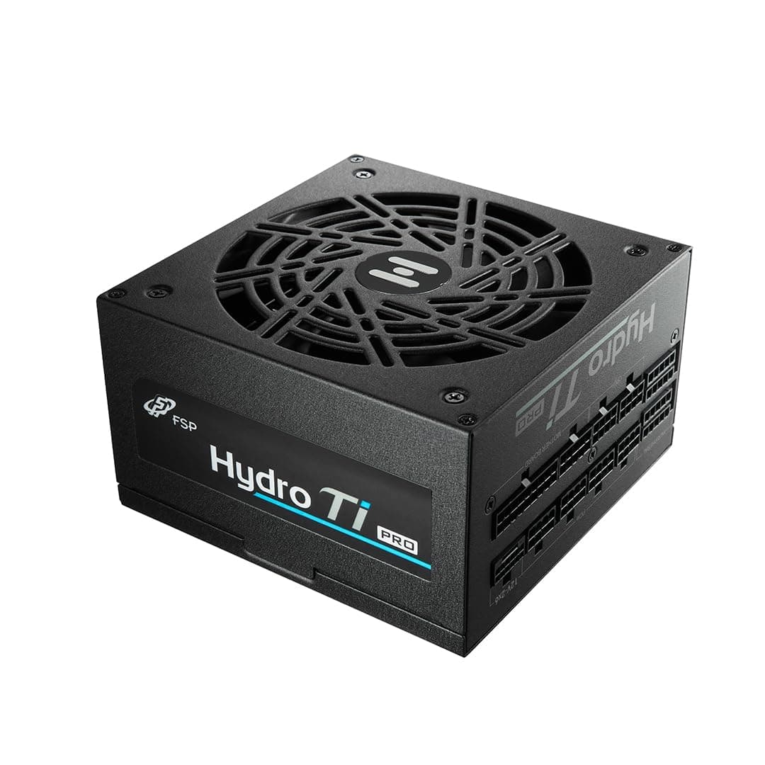 Hydro Ti PRO 1000W Power Supply, ATX3.1 PCIe 5.1 Ready, 80 Plus & Cybenetics Titanium Efficiency, Native 12V-2x6 Connector, Lambda A++ w/135mm FDB Fan, 10 Year Warranty (HTI-1000M-GEN5)