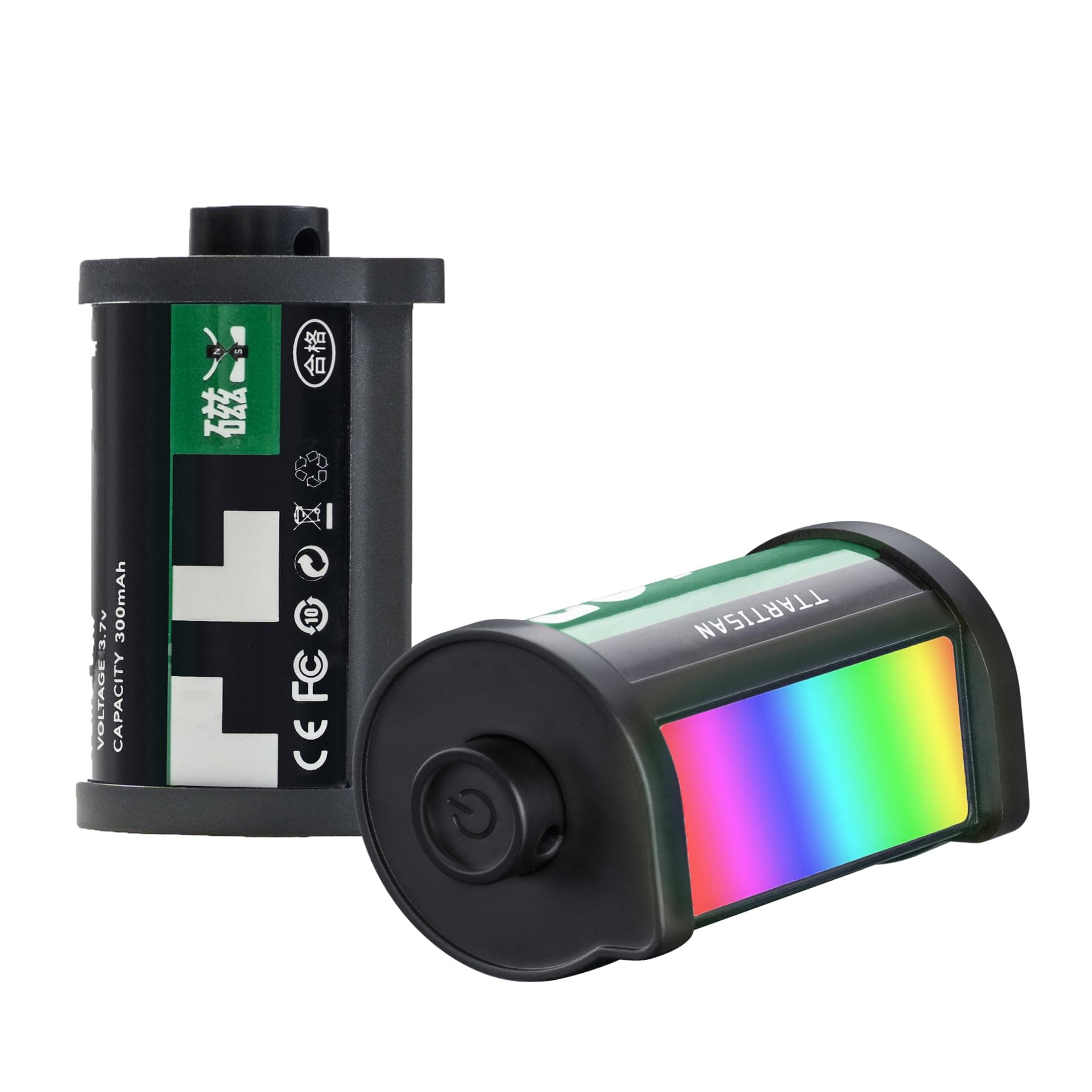 TTARTISAN RGB Mini LED Video Light, Full Color Magnetic Small Panel Light for Photography, Vlog, Live Streaming