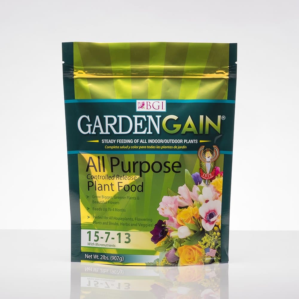 BGI GARDENGAIN 2lb Bag, All Purpose, Slow Release Plant Food