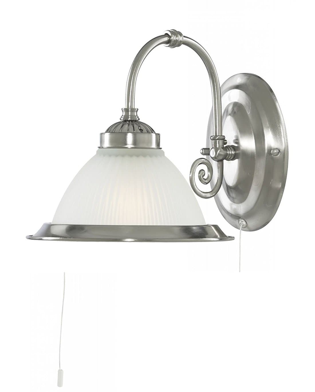Marco Tielle New York Diner Wall Light in Satin Silver