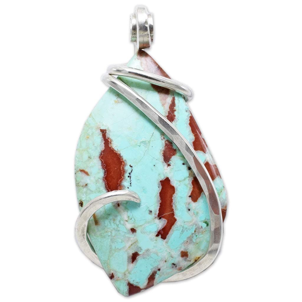 Bella DesignsMoroccan Chrysocolla Pendant Necklace by Stones Desire