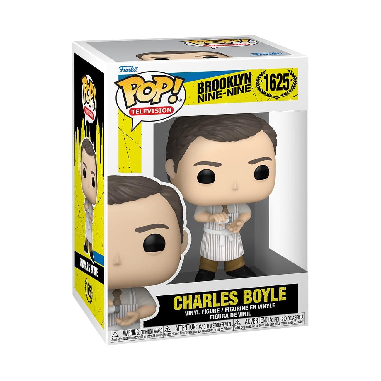 POP TV: Brooklyn Nine Nine - Charles Boyle - Collectable Vinyl Figure - Gift Idea - Official Merchandise - for Kids & Adults - TV Fans - Model Figure for Collectors and Display