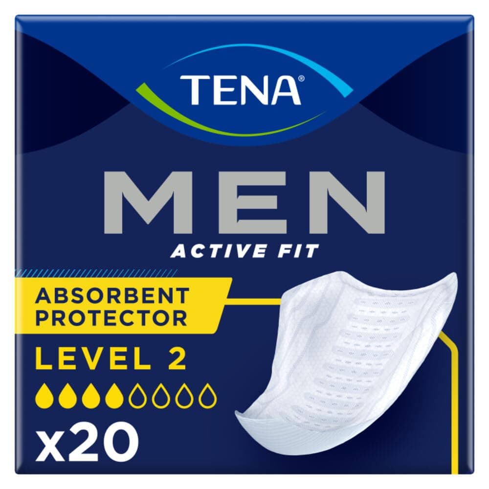 750776 Men Level 2 Incontinence Pad, Pack of 20