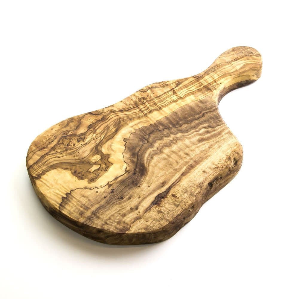 THERUSTICDISH - Olive Wood Cheese Board - Length 29cm