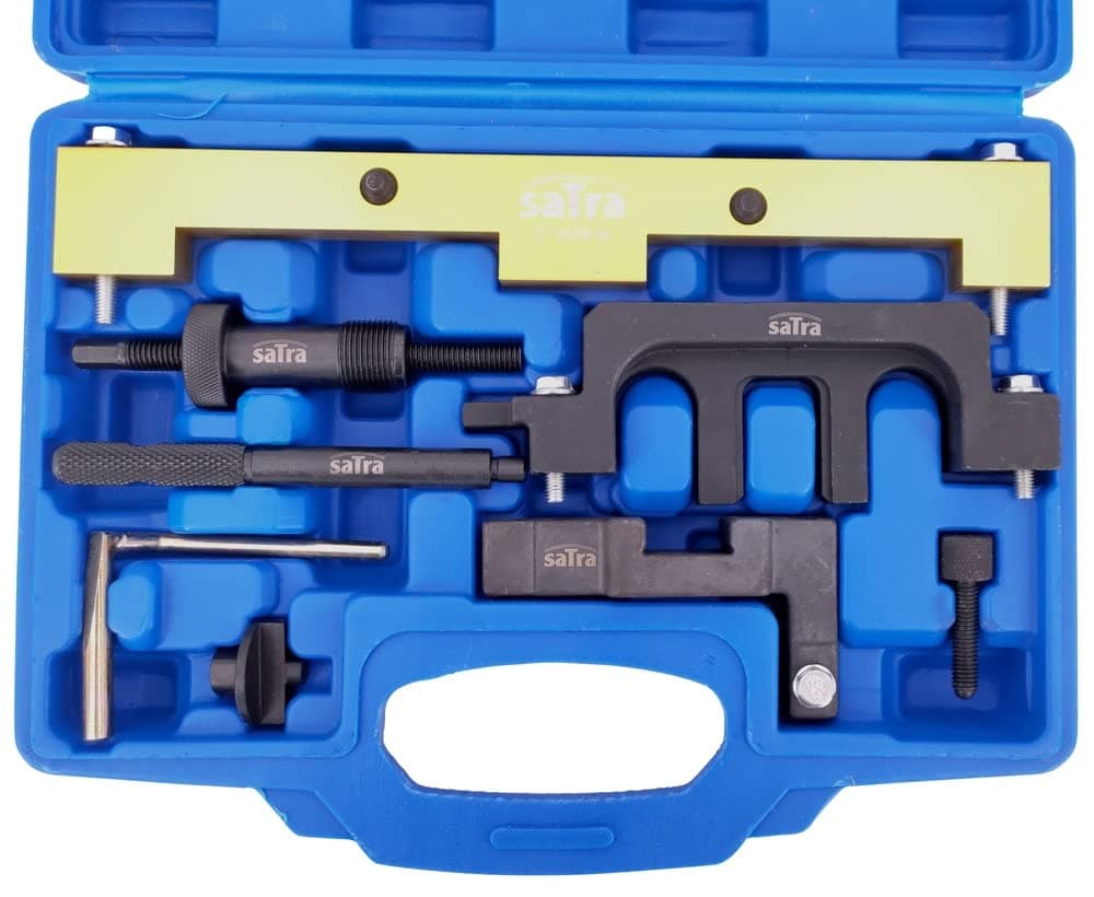 S-BMW46 Engine Timing Tool Set BMW 8 Pieces 1.8 2.0 Gasoline Engines N42 N46 N46T B18 a B20 a B 1er 3er 5er X3 Z4 E81 E87 E46 E90 E91 E60 E61 E85 E83 Camshaft Crankshaft Fixation Locking