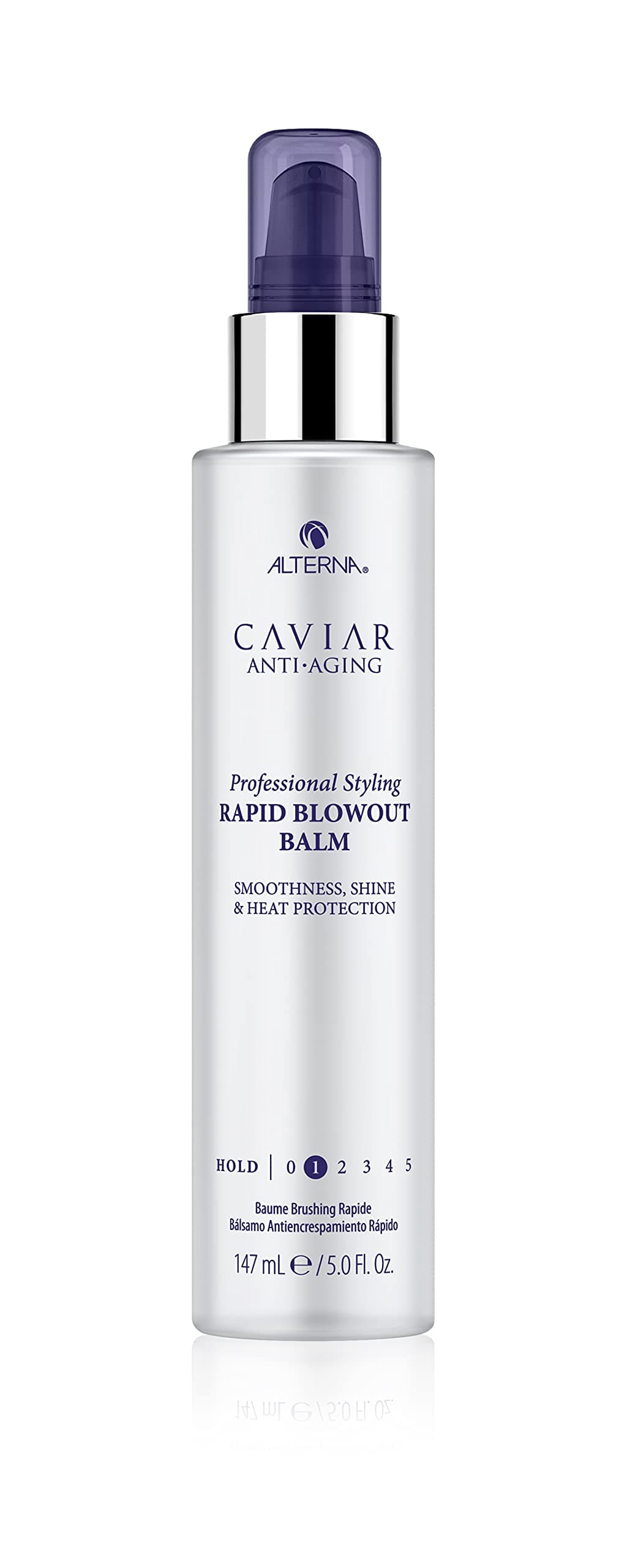 Alterna Caviar Professional Styling Rapid Blowout Balm, 5 Fl Oz | Heat Protection that Smoothes Seamlessly Through Hair | Sulfate Free