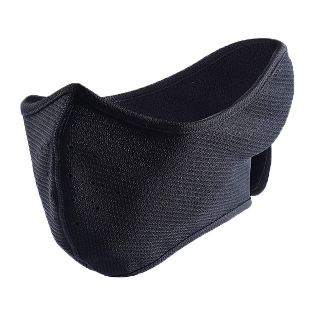 Winter Face Mask for Men Women Fleece Windproof Half Face Mask with Earflap for Outdoor Sport
