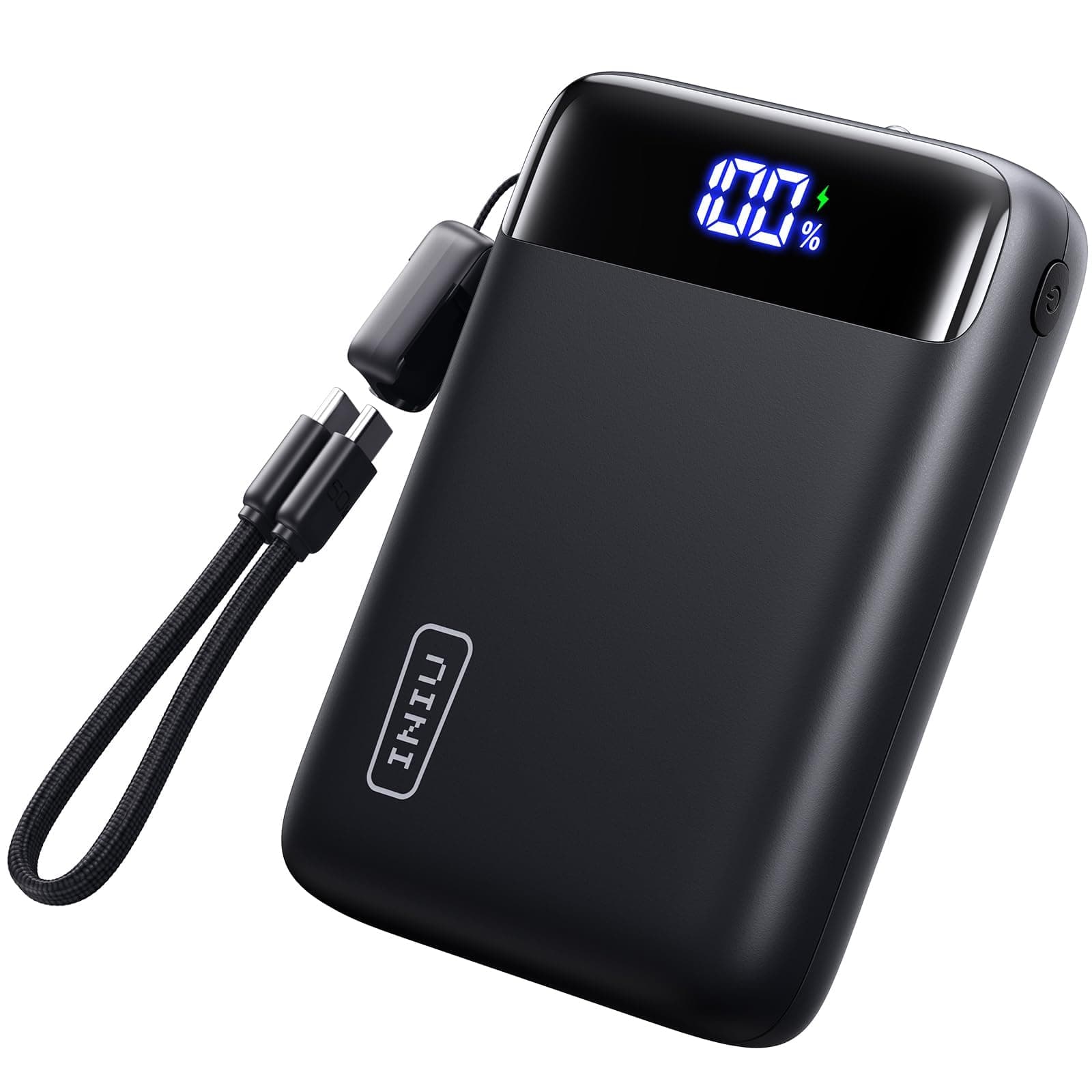 INIU Portable Charger, Smallest 22.5W 20000mAh USB C in & Out Power Bank Fast Charging, PD 3.0+QC 4.0 LED Display Phone Battery Pack Compatible with iPhone 17 16 15 14 Pro Samsung S24 Google iPad etc