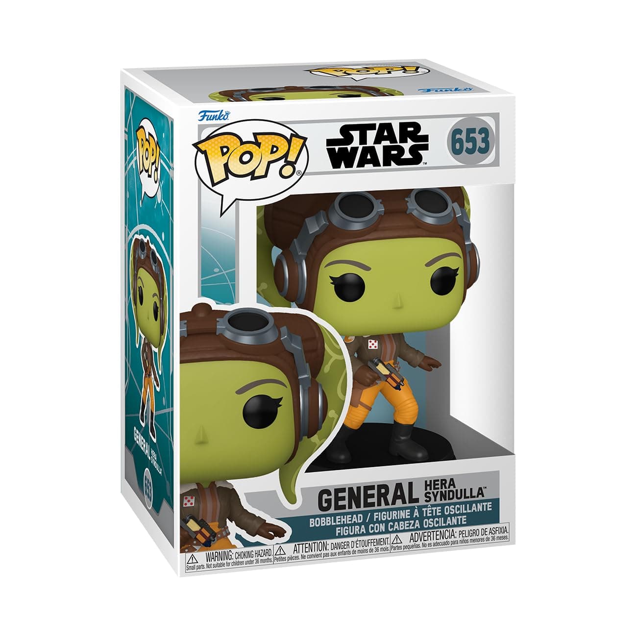 Pop! Star Wars: Ahsoka TV - General Hera Syndulla - Collectable Vinyl Figure - Gift Idea - Official Merchandise - Toys for Kids & Adults - TV Fans - Model Figure for Collectors and Display