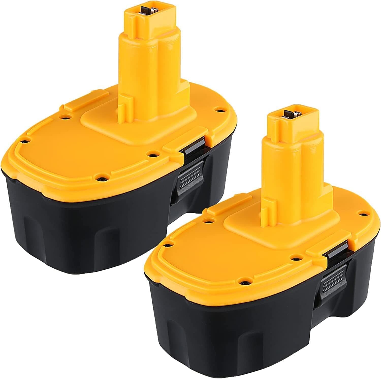 18V Replacement Battery for DeWalt DC9096 2 Packs 5.0Ah 18 Volt XRP Replacement Batteries for DeWalt DE9096 DC9098 DE9098 DE9098 DW9096 DW9095 Power Tools
