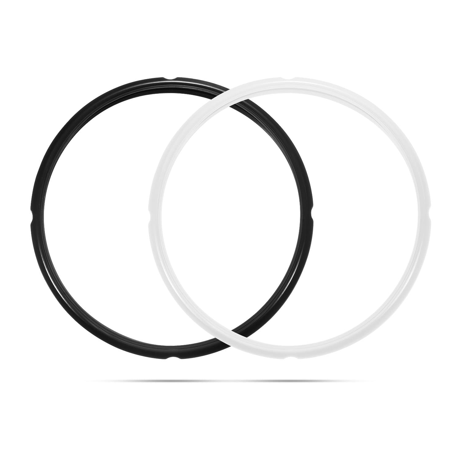Silicone Sealing Ring Replacement for 8 Quart Twin Packs, Fits Instant Pot IP-DUO80, Sweet and Savoury Edition, Seal Lasting & BPA-free. HG12