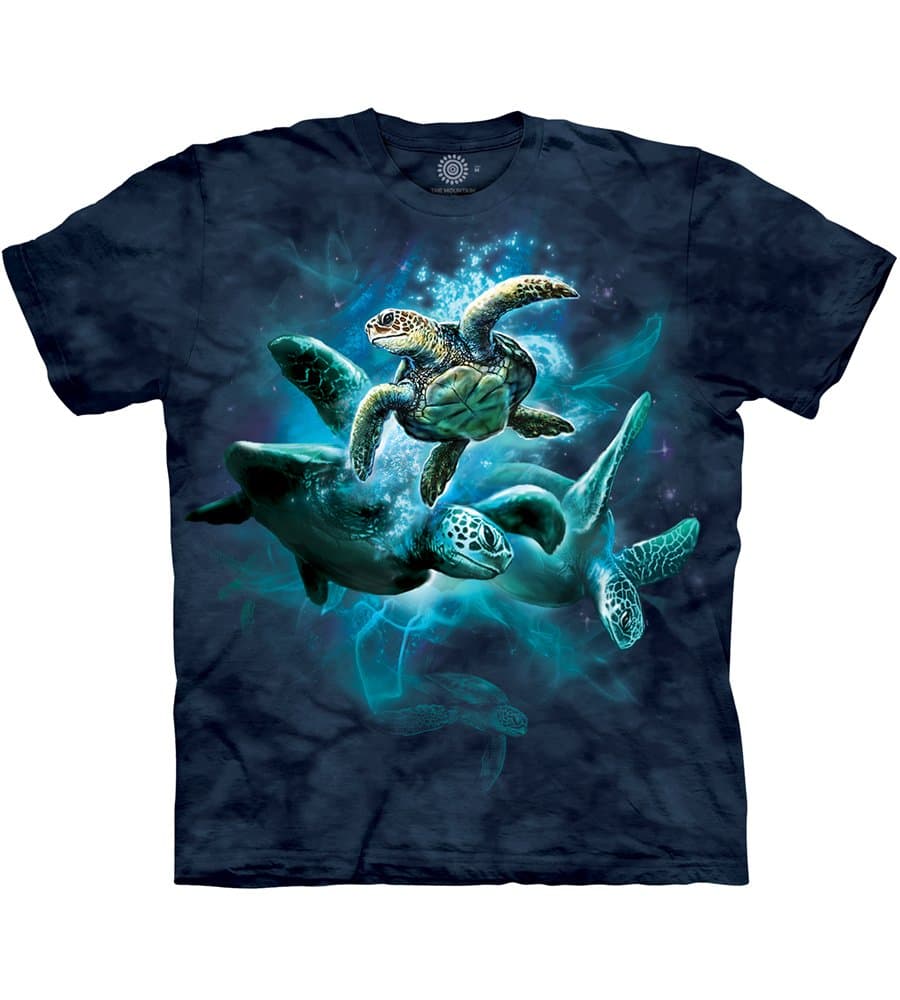 Men's Sea Turtle Collage T-Shirt