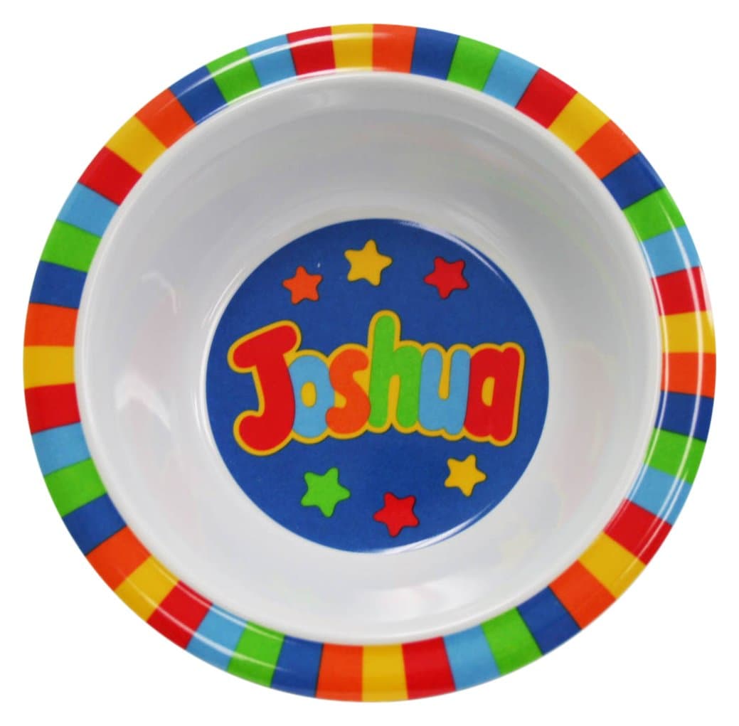 Joshua USA Personalized Bowl