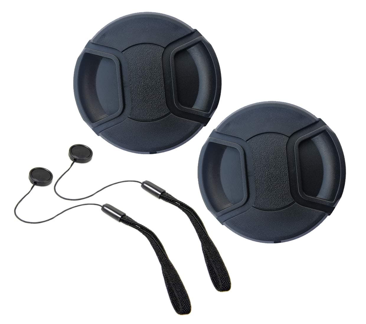 58mm Lens Cap Compatible for Canon EF 75-300mm f/4-5.6 III Lens[2 Pack]