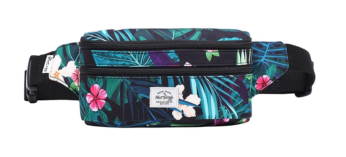hotstyle 521s Fashion Waist Bag Cute Fanny Pack | 8.0"x2.5"x4.3" | Amazon Jungles