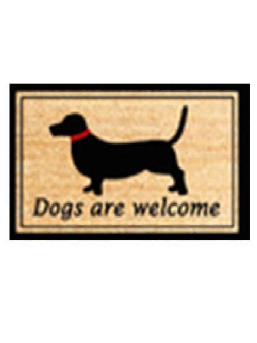 MONTEMAGGI Coco doormat decorative Dogs 40X70X2