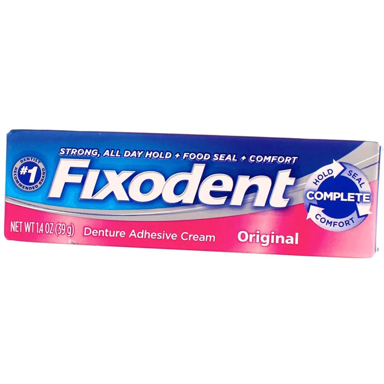 Denture Adhesive Cream Original 1.40 oz (Pack of 2)
