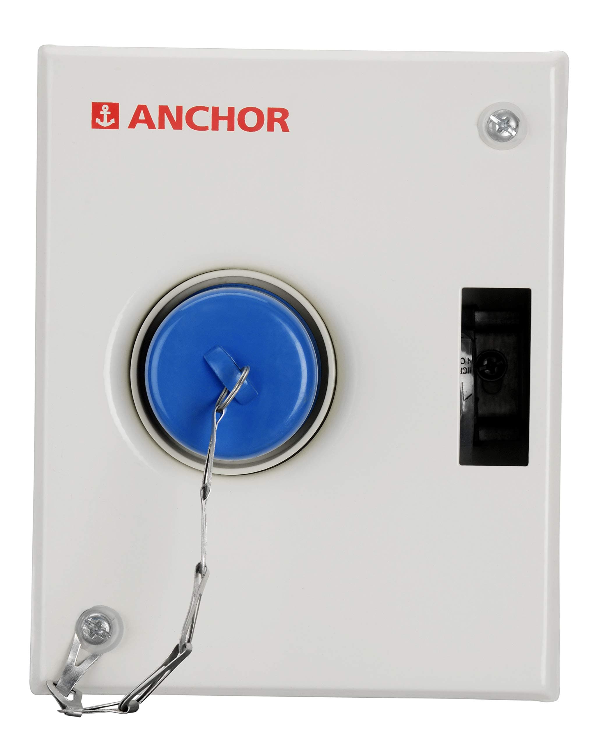Anchor by Panasonic 20 Amp AC Box without MCB Metal Plug and Socket (White)