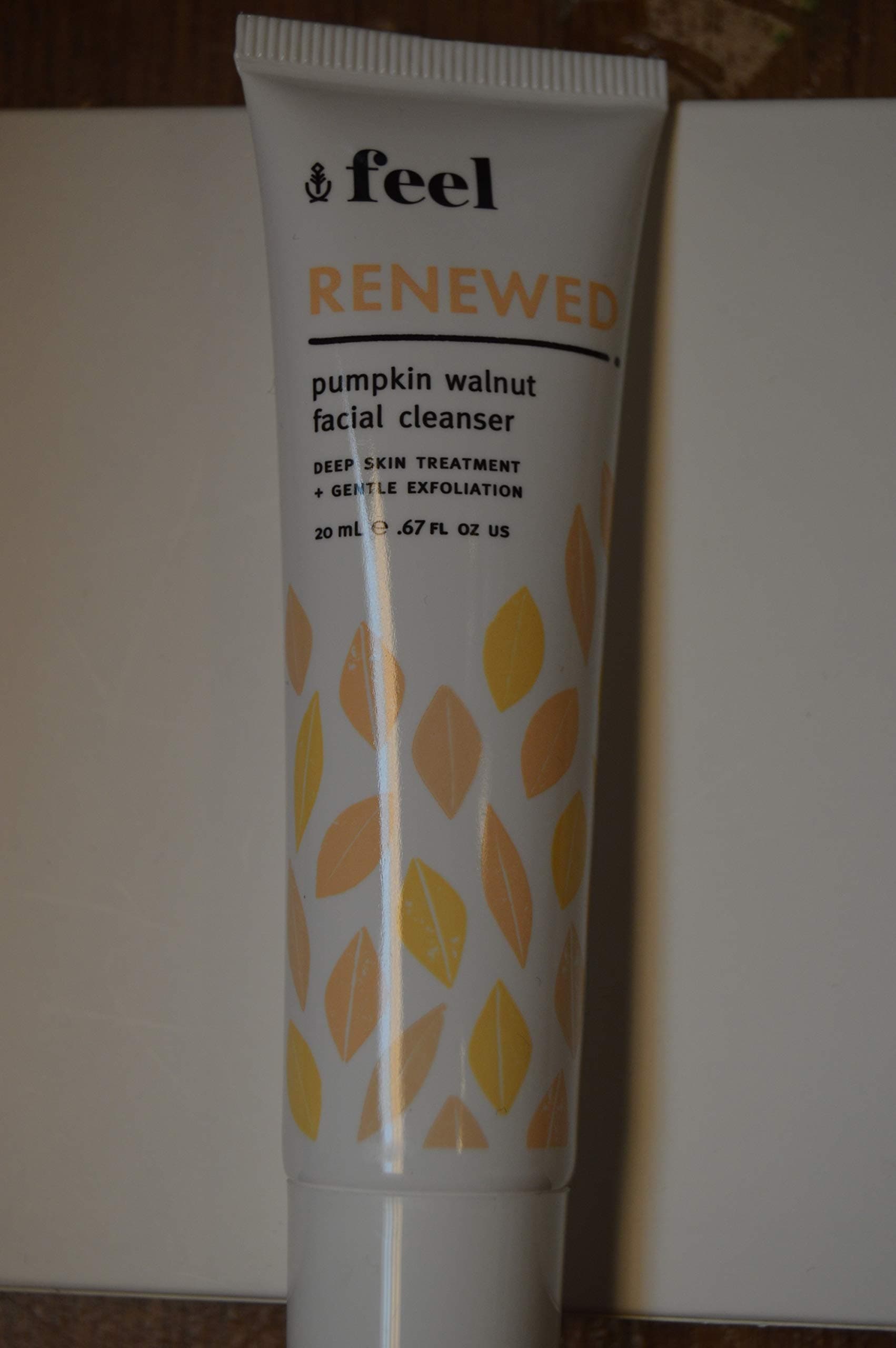 Feel Renewed Pumpkin Walnut Facial Cleanser Travel Size