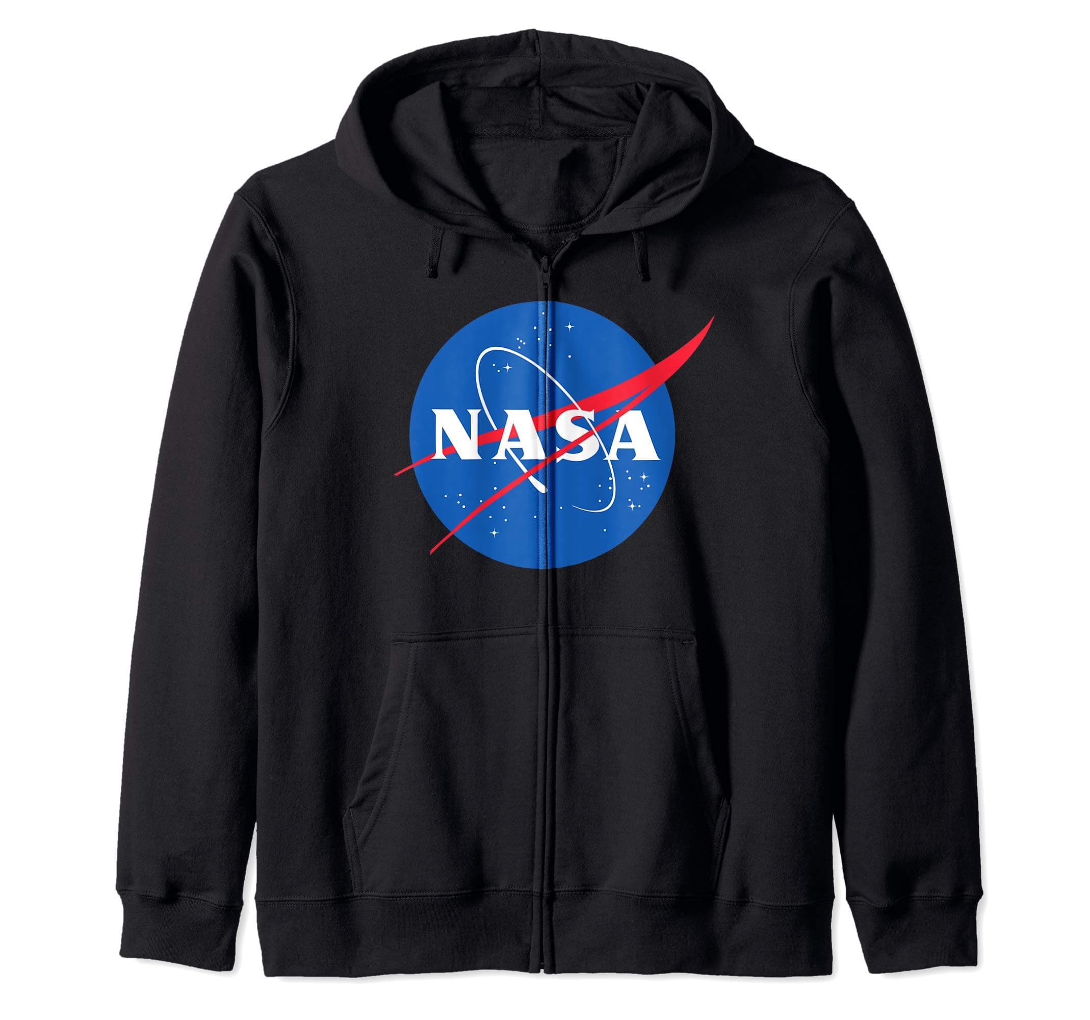 SpaceGeeks NASA Meatball Logo Zip Hoodie