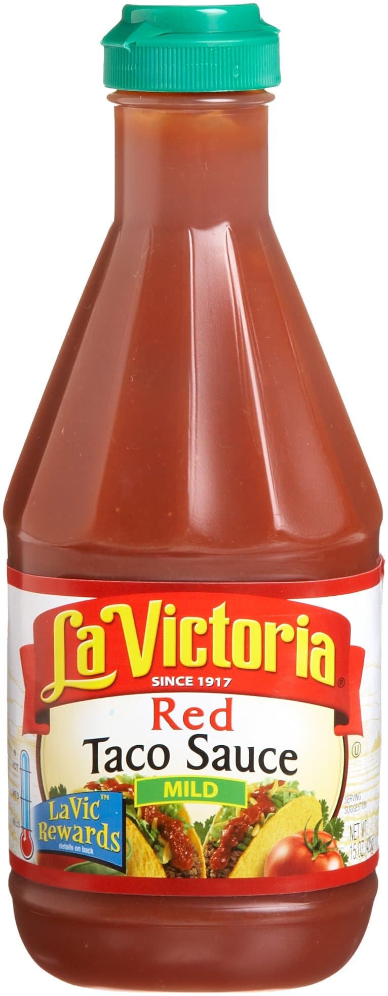 Red Taco Sauce, Mild, 15 Ounce