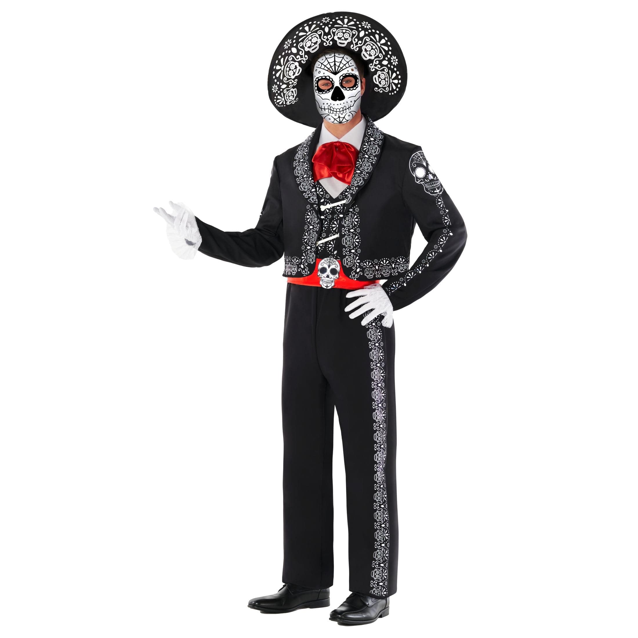 Day Of The Dead Costume For Men, Mariachi Costume Men, Dia De Los Muertos Costumes For Adults, Halloween Costumes Adult