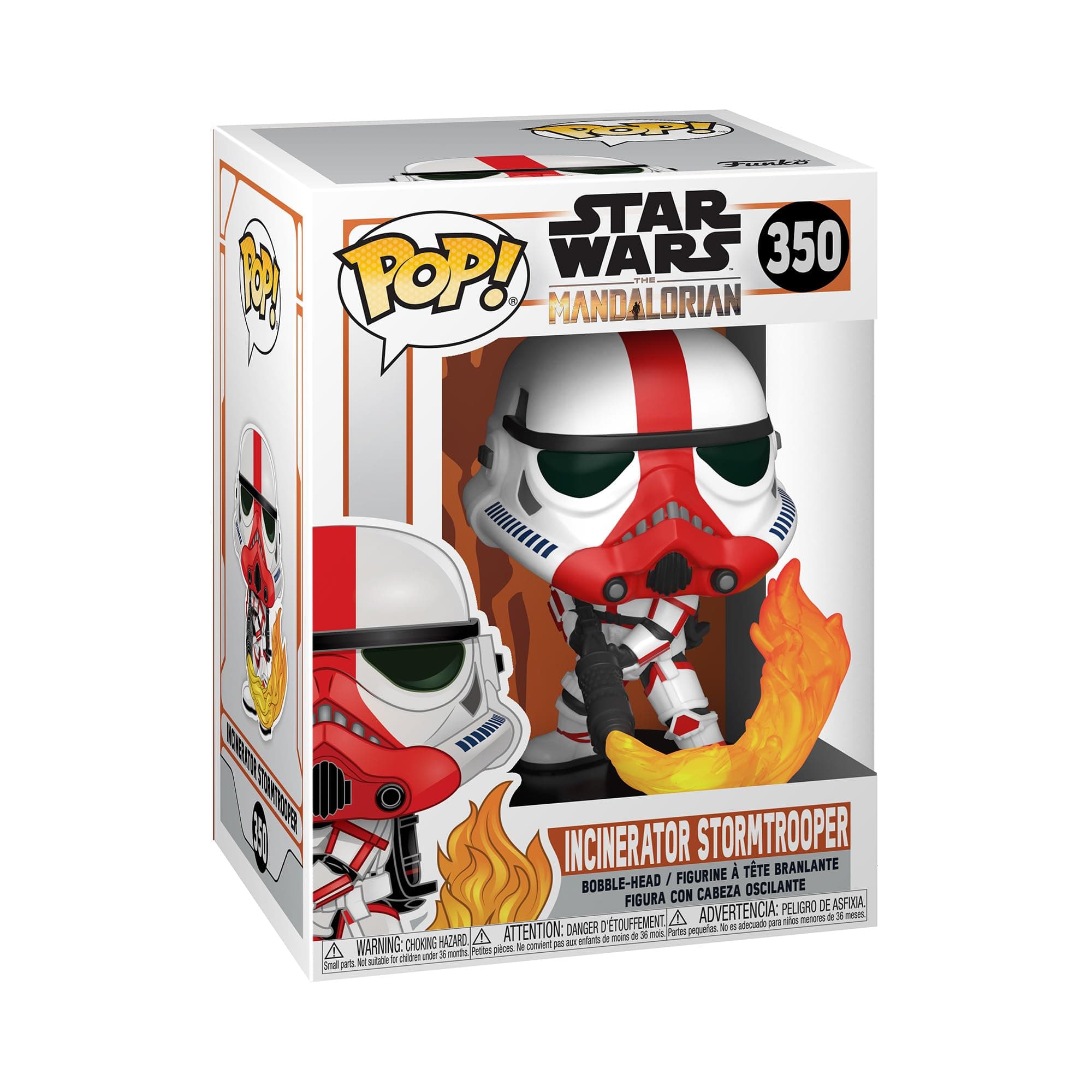 Star Wars: The Mandalorian - Incinerator Stormtrooper Vinyl Bobblehead