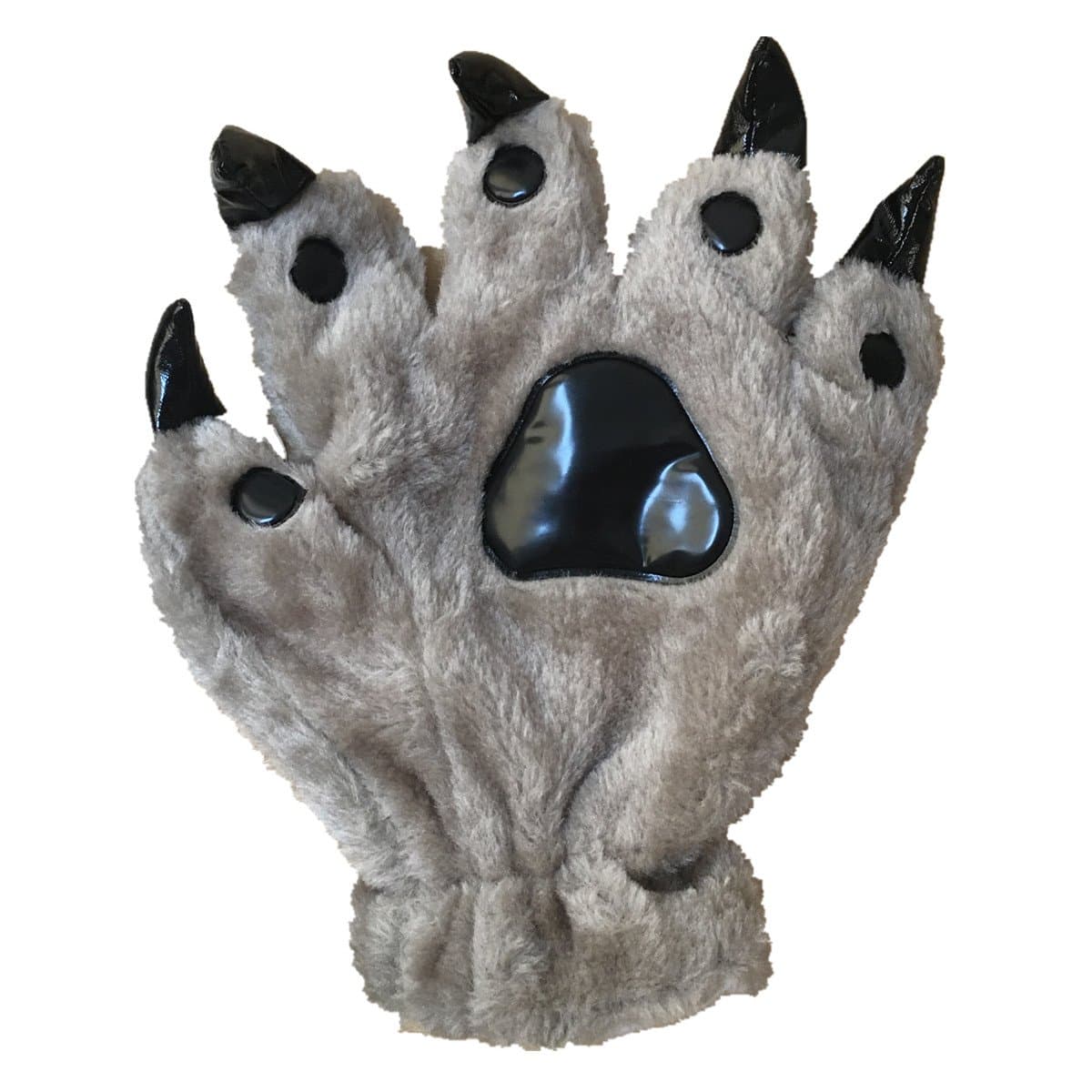 Unisex Bear Plush Paw Claw Gloves Soft Winter Mittens